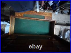 MACHINIST TOOLS LATHE MILL Machinist Gerstner Oak Machinist Tool Box Model 042 MACHINIST TOOLS LATHE MILL Machinist Gerstner Oak Machinist Tool Box Model 042