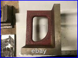 MACHINIST TOOLS LATHE MILL Machinist Ground Suburban Tool Angle Plate DrWy