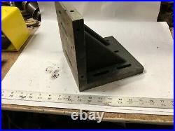 MACHINIST TOOLS LATHE MILL Machinist Large Angle Plate Fixture Set Up BsmT a