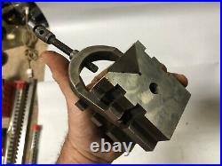 MACHINIST TOOLS LATHE MILL Machinist Large Unusual V Block and Clamp / GrnCb