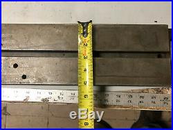 MACHINIST TOOLS LATHE MILL Machinist Long T Slot Set Up Plate Fixture Table OfCe