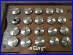 MACHINIST TOOLS LATHE MILL Machinist Lot of 20 8 mm Jewelers Lathe Collets
