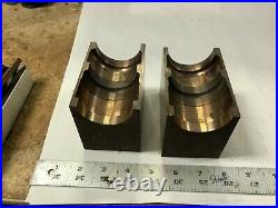 MACHINIST TOOLS LATHE MILL Machinist Lot of 2 Solid Copper Blocks OfCe