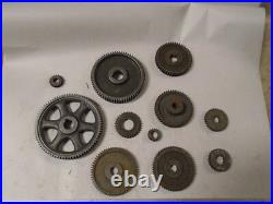 MACHINIST TOOLS LATHE MILL Machinist Lot of Gears Various Center s 11 PC