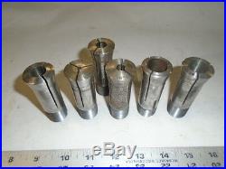 MACHINIST TOOLS LATHE MILL Machinist Lot of South Bend 4 Collets SB 4