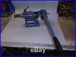 MACHINIST TOOLS LATHE MILL Machinist Schaublin Drilling Lever Lathe Tail Stock