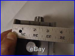 MACHINIST TOOLS LATHE MILL Machinist Schaublin Drilling Lever Lathe Tail Stock