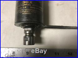 MACHINIST TOOLS LATHE MILL Machinist Tapmatic 30 X Tapping Head ShE