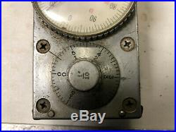 MACHINIST TOOLS LATHE MILL Machinist Trav A Dial Indicator Gage Lathe Mill BkCs