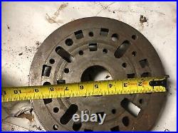 MACHINIST TOOLS LATHE MILL Machinist Unusual 9 1/2 Face Plate 2 1/8 Center OfC