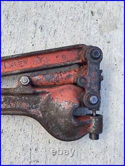MACHINIST TOOLS LATHE MILL Machinist Whitney Number 2 Hand Punch