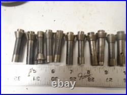 MACHINIST TOOLS LATHE MILL Milex Watchmaker Micro Collet Chuck with 25 Collets