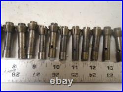 MACHINIST TOOLS LATHE MILL Milex Watchmaker Micro Collet Chuck with 25 Collets
