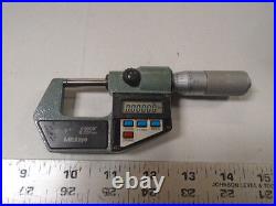 MACHINIST TOOLS LATHE MILL Mitutoyo 0 to 1 Digitale Carbide Tip Micrometer B