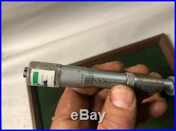 MACHINIST TOOLS LATHE MILL Mitutoyo 146-104 1 Inside Groove Micrometer BlkCse