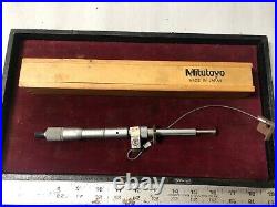 MACHINIST TOOLS LATHE MILL Mitutoyo No146 213 Inside Groove Micrometer GrnCb