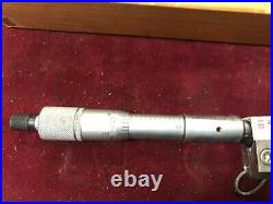 MACHINIST TOOLS LATHE MILL Mitutoyo No146 213 Inside Groove Micrometer GrnCb