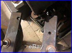 MACHINIST TOOLS LATHE MILL Pair of Vintage Cast Machinist Lathe Legs DATED 1895