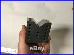MACHINIST TOOLS LATHE MILL Precision Ground Angle Plate V Block Fixture ShX