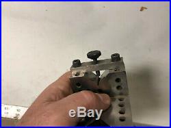 MACHINIST TOOLS LATHE MILL Precision Ground Angle Plate V Block Fixture ShX