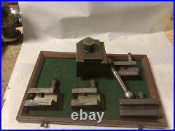 MACHINIST TOOLS LATHE MILL Quick Change Wedge Type Tool Post & Holders Basmt