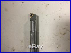 MACHINIST TOOLS LATHE MILL Solid Carbide Boring Bar with Inserts 1/2 sh A