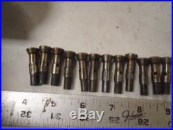 MACHINIST TOOLS LATHE MILL Watchmaker Micro Collet Chuck with 35 Collets