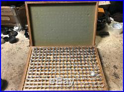 MACHINIST TOOLS LATHE Mill Pin Gage Set. 2515 to. 5005
