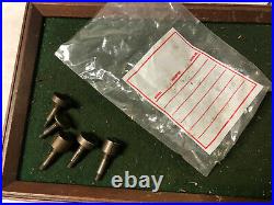 MACHINIST TOOLS MILL LATHE Lot of Watchmaker Jewelers Lathe 8 MM Collets BkCs