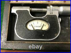 MACHINIST TOOLS MILL LATHE Machinist Carl Mahr Indicating Micrometer Gage BkCs A