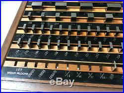 MACHINIST TOOLS MILL LATHE Mitutoyo Gage Block Set 516 903 Grade A OfC FrBk