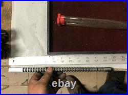 MACHINIST TOOLS MILL LATHE Sharp Dumont 1/2 Square Broach Tool GrnCbC