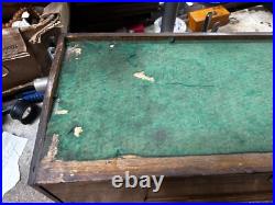 MACHINIST TOOL LATHE Extra Large Vintage Gerstner Oak Machinist Tool Box Riser MACHINIST TOOL LATHE Extra Large Vintage Gerstner Oak Machinist Tool Box Riser