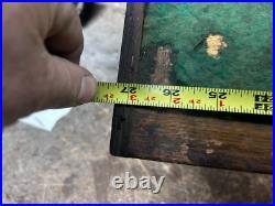 MACHINIST TOOL LATHE Extra Large Vintage Gerstner Oak Machinist Tool Box Riser MACHINIST TOOL LATHE Extra Large Vintage Gerstner Oak Machinist Tool Box Riser