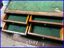MACHINIST TOOL LATHE Extra Large Vintage Gerstner Oak Machinist Tool Box Riser MACHINIST TOOL LATHE Extra Large Vintage Gerstner Oak Machinist Tool Box Riser
