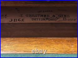 MACHINIST TOOL LATHE Extra Large Vintage Gerstner Oak Machinist Tool Box Riser MACHINIST TOOL LATHE Extra Large Vintage Gerstner Oak Machinist Tool Box Riser