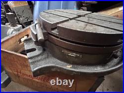MACHINIST TOOL LATHE Japan 12 Rotary Table Fixture Made in Japan MACHINIST TOOL LATHE Japan 12 Rotary Table Fixture Made in Japan