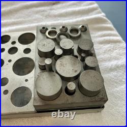 MACHINIST TOOL LATHE MILL 13 Cylinders Vintage