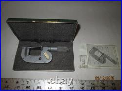 MACHINIST TOOL LATHE MILL Federal Indicating Micrometer with Carbide Tips 200P 1 MACHINIST TOOL LATHE MILL Federal Indicating Micrometer with Carbide Tips 200P 1