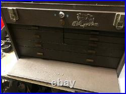 MACHINIST TOOL LATHE MILL Kennedy Machinist Tool Box with Key BsmT