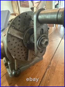 MACHINIST TOOL LATHE MILL L W Chuck Co Indexer Dividing Head 6 Toledo USA