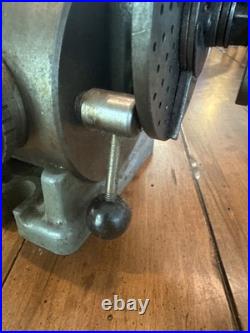 MACHINIST TOOL LATHE MILL L W Chuck Co Indexer Dividing Head 6 Toledo USA