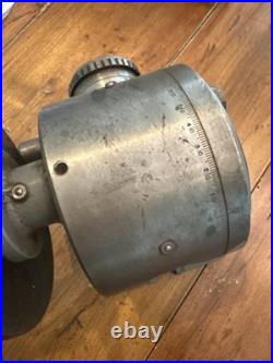 MACHINIST TOOL LATHE MILL L W Chuck Co Indexer Dividing Head 6 Toledo USA
