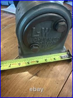 MACHINIST TOOL LATHE MILL L W Chuck Co Indexer Dividing Head 6 Toledo USA