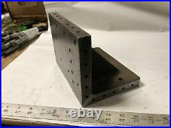 MACHINIST TOOL LATHE MILL Large Machinist Angle Plate Block Fixture StgCst