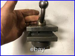 MACHINIST TOOL LATHE MILL Machinist 4 Square Lathe Turret Tool Post OfCe FrBk