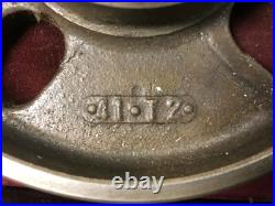 MACHINIST TOOL LATHE MILL Machinist 6 3/4 Lathe Face Plate 3 1/4 Center StgCst