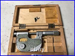 MACHINIST TOOL LATHE MILL Machinist Carbide Tip Indication Micrometer Gage DrA