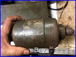 MACHINIST TOOL LATHE MILL Machinist Dumore Lathe Tool Post Grinder No 11 OfCe