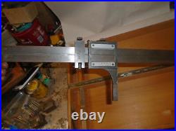 MACHINIST TOOL LATHE MILL Machinist Helios Germany Height Gage in Wood Case